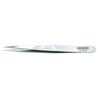 5-072 Bernstein 110 mm, Stainless Steel, Pointed, Tweezers
