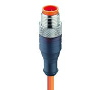 rst4-075 Lumberg Automation Male 4 way M12 to Free End Sensor Actuator Cable, 5 m