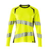 19091-771-17010m-one Mascot Workwear 19091-771 Yellow/Navy Unisex Hi Vis T-Shirt, M
