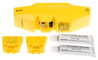 j62y Powerbreaker Inline Mains RCD Connector Adapter 2 Pole ,Rated At 16A,110 V ac