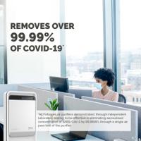 9540401 Fellowes HEPA Air Purifier, 25m², 28 dB, 32 dB, 40 dB, 49 dB, 55 dB