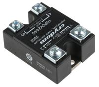 10pcv2440 Sensata Crydom PCV Series Solid State Relay, 40 A rms Load, PCB Mount, 240 V ac Load, 10 V dc Control