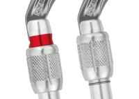 m34a-tl Petzl Carabiner Aluminium, Stainless Steel