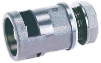 svnd-p366gt PMA Straight, Cable Conduit Fitting, 36mm Nominal Size, PG36, PA 6, Grey IP66 rating