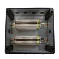 cep252512pa CE-TEK CEP Series Black Polyester Junction Box, IP66, ATEX, 250 x 120 x 255mm