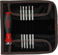 32298 Wiha Hexagon, Phillips, Slotted Screwdriver Set, 6-Piece