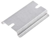 miv-5-din-35-rail Fibox Steel Unperforated DIN Rail, Top Hat Compatible, 50mm x 35mm x 7.5mm