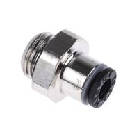 3101-04-10 Legris LF3000 Series Straight Threaded Adaptor, G 1/8 Male to Push In 4 mm, Threaded-to-Tube Connection Style