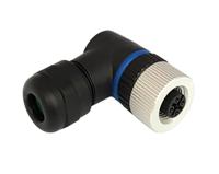 pxppam12raf04astpg9 Bulgin Circular Connector, 4 Contacts, Cable, M12 Connector, Socket, Female, IP67, Buccaneer M12 Series