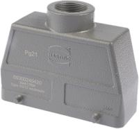 09300240420 HARTING Han B Heavy Duty Power Connector Hood, PG21 Thread, Top Entry
