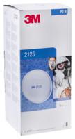 2125 Filter 3M Dust for use with 3M 6000 Series Respirator, 3M 7000 Series Respirator