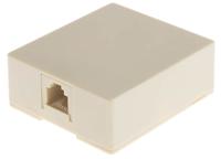 fe9186p4c Decelect RJ11 Wall mounting box