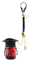 k090aa02 Petzl with AXIS 11 mm Rope, BUCKET Bag, CONNEXION FIXE Anchor Strap, ID EVAC Descender, JAG SYSTEM Haul Kit,