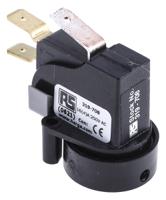 319-708 RS PRO 6871 Series Momentary Air Switch, 250mm Fly Lead, Surface Mounted