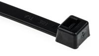 111-12610-t120m-pa66-bk HellermannTyton Cable Tie, 460mm x 7.6 mm, Black Polyamide 6.6 (PA66), Pk-100