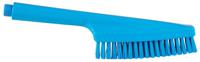 70573 Vikan Hard Bristle Blue Hand Brush, 25mm bristle length, Polyester, Polypropylene, Stainless Steel bristle material