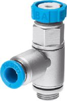 grlsa-18-qs-6 Festo Manual Flow Control Pneumatic Manual Control Valve GRLSA Series, G 1/8, 1/8in, 540661