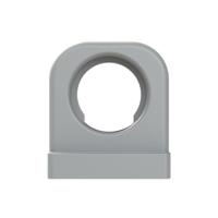 sfh-12-0 Conduit Clip, Conduit Fitting, 12mm Nominal Size, Polyamide 6, Grey