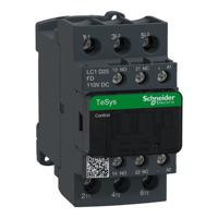lc1d25fd Schneider Electric TeSys D Contactor, 110 V dc Coil, 3-Pole, 25 A, 11 kW, 3NO