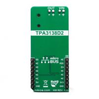 mikroe-3448 MikroElektronika MIKROE-3448, AudioAmp 6 Click Audio Amplifier for TPA3138D2