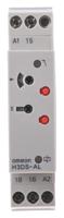 h3ds-al-acdc Omron H3DS Series DIN Rail Mount Timer Relay, 24 → 230 V ac, 24 → 48V dc, 1-Contact, 0.1 s → 120h,