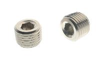 176-1055 RS PRO Brass Pipe Fitting, Straight Threaded Plug, Male R 1/4in