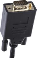 186-3039 RS PRO Male DisplayPort to Male VGA, PVC  Cable, 1080p, 3m