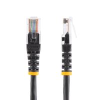 m45pat15mbk StarTech.com, 15m Cat5e, Black RJ45 to Male RJ45 Male, U/UTP Unshielded, Terminated PVC Sheath