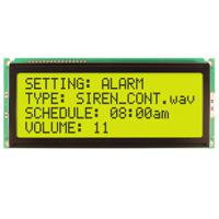 nhd-0420e2z-fl-ybw NEWHAVEN DISPLAY INTERNATIONAL NHD-0420E2Z-FL-YBW Alphanumeric LCD Alphanumeric Display, Yellow-Green on Yellow/Green,