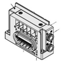 sy50m-1-1as-c10-na SMC SY50M End Plate, SY50M-1-1AS-C10-NA