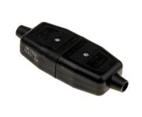 nc103b Masterplug 3 Pole Cable Mount Female, Male Mains Inline Connector Rated At 10A