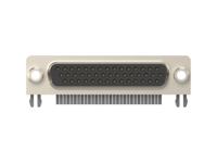 2311770-2 TE Connectivity 44 Way Right Angle PCB D-sub Connector Receptacle, 2.29mm Pitch, with Boardlock