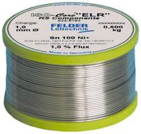 5540941030-1037 Felder Lottechnik Wire, 1mm Lead Free Solder, 227°C Melting Point