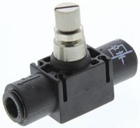 7770-10-00 Legris 7770 Series Tube In-line Regulator, 10mm Tube Inlet Port x 10mm Tube Outlet Port