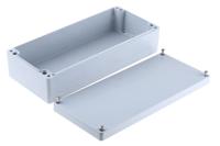 p-163609-enclosure Fibox Euronord II Series Grey Polyester Enclosure, IP54, IP66, Grey Lid, 360 x 160 x 90mm