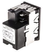 kmf1112111 Schurter 2A, 250 V ac Male Snap-In Filtered IEC Connector 2 Pole KMF1.1121.11, Solder 2 Fuse