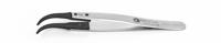 242bccfrsa1 ideal-tek 115 mm, Stainless Steel, Curved, ESD Tweezers