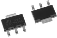 fqt7n10ltf onsemi QFET Type N-Channel MOSFET, 1.7 A, 100 V Enhancement, 4-Pin SOT-223 FQT7N10LTF