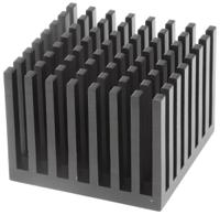 ickpen38 Fischer Elektronik Heatsink, 4K/W, 49.5 x 49.5 x 38mm, Adhesive Foil