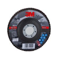 7100196540 3M 769F Zirconium Precision Shaped Grain Flap Disc, 115mm, Fine Grade, P40 Grit