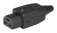 16580000 Schurter C21 Cable Mount IEC Connector Socket, 16A, 250 V