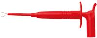 bu-20432-2 Mueller Electric Red Hook Clip with , 1A, 1kV, 4mm Socket