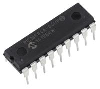 pic16f84a-04ip Microchip PIC16F84A-04I/P, 8 bit PIC, PIC16F84A Microcontroller, 4 MHz, 1kB FLASH, 18-Pin PDIP