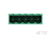 2351885-4 TE Connectivity Buchanan Series Pluggable Terminal Block, 4-Contact, 5 mm Pitch, 1-Row