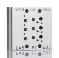ss5y3-20-03-00f-q SMC SY3000 series 3 station G 1/8 Manifold
