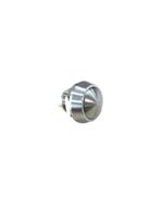 mmp0120nnbs Bulgin MMP0120 Series Push Button Switch, Momentary, Panel Mount, 12mm Cutout, SPST, 36V dc, IP67
