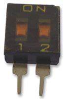 a6t-2102 Omron 2 Way Through Hole DIP Switch DPST