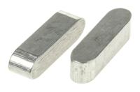302-4087 RS PRO 20 x 5 x 5mm Steel Feather Key