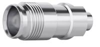 j01491a0001 Telegartner Nex10 Series Cable Mount Circular Coaxial Connector, Solder Termination, Straight Body