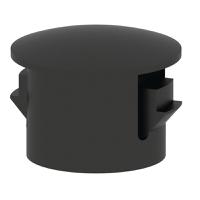 pgm-6 Essentra Blanking Plug, 6.4mm Hole Diameter, Nylon, 7.6mm Diameter, Unthreaded